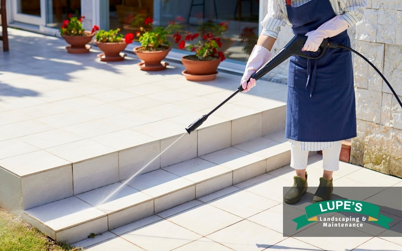 Professional patio cleaning service in Kingston, WA