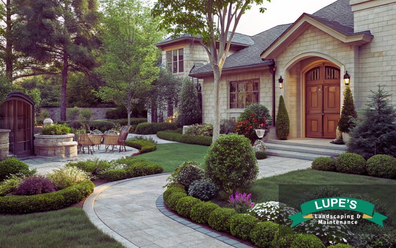 A thriving sustainable native plantings Kingston garden with diverse perennials and shrubs.