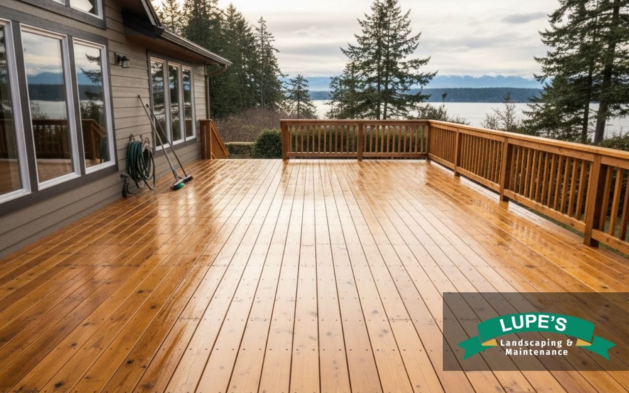 Clean and seal before rain for How to Winterize a Deck in Bainbridge Island
