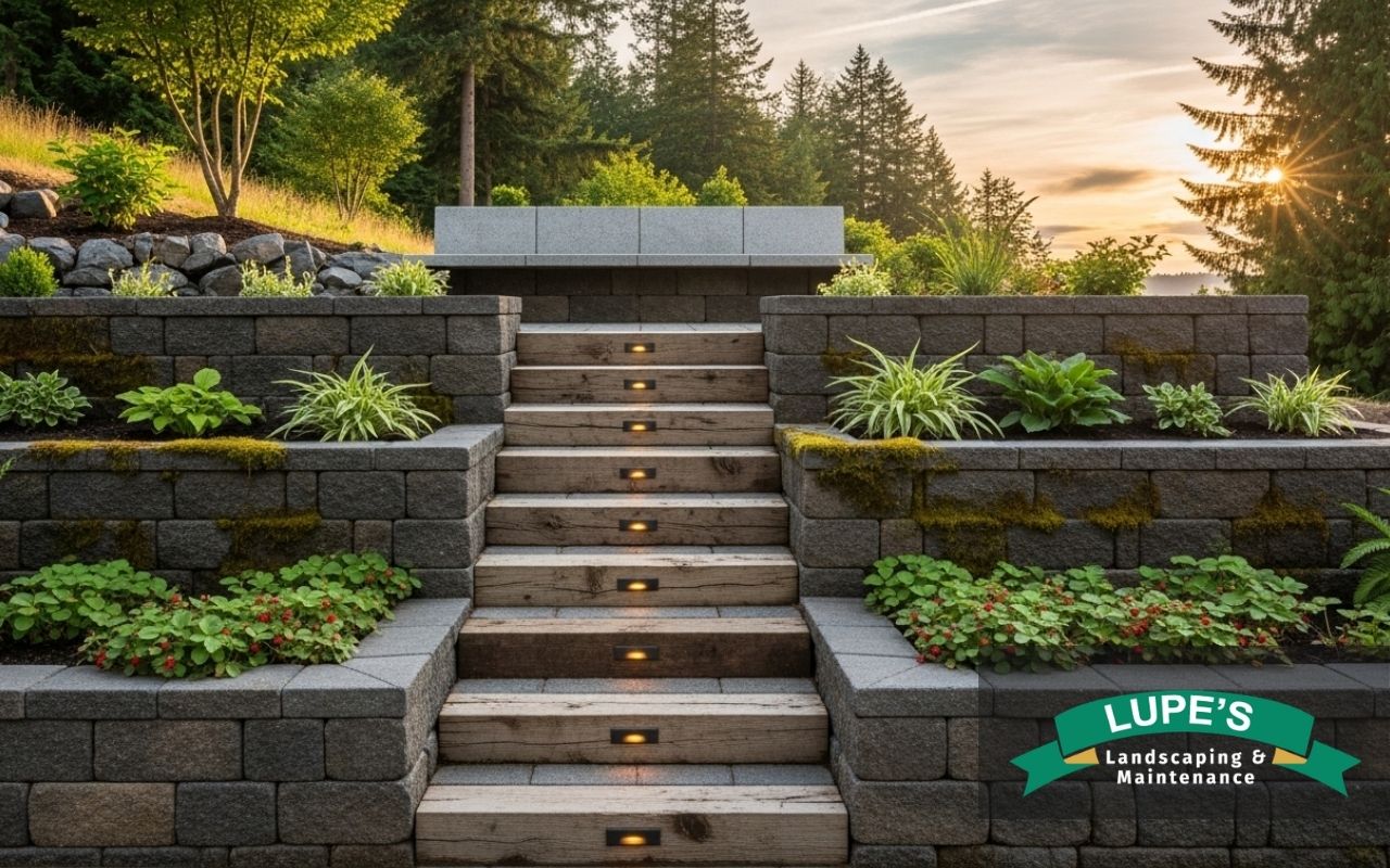 Decorative block systems for retaining wall ideas in Bainbridge Island